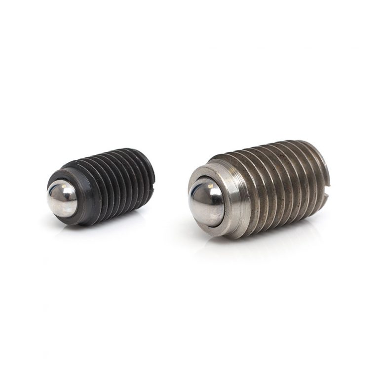 Index Plunger, Spring Loaded, Steel Thread & Plastic Knob RENCOL