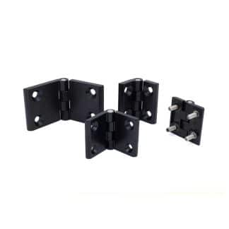 はいぷ Die Cast Zinc Black Hinge | Enclosure & Cabinet Hinges | RENCOL